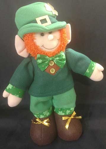 Patrick's Day Plush Doll Ornaments Lrish Green Shamrock Faceless Doll Details about   2021 St 
