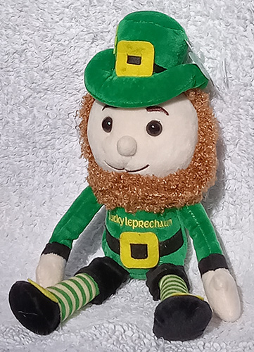 stuffed leprechaun