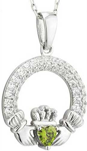 Silver Claddagh Charm - Celtic Claddagh Pendant - Irish St Patrick's Day  Jewelry | eBay