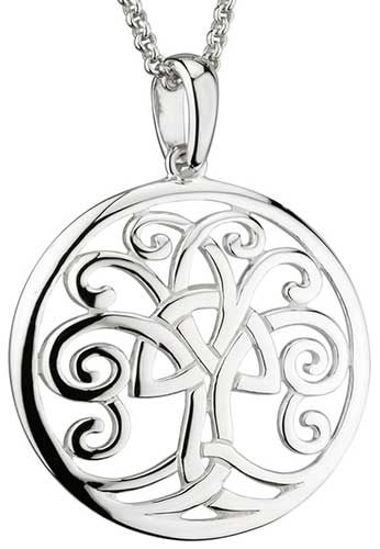 Jura Tree of Life Necklace – Celtic Crystal Design Jewelry