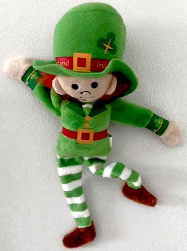 Leprechaun stuffed deals toy