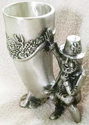 Mullingar Pewter Glass Measure Measure Claddagh Shot Glass, Free US  Shipping