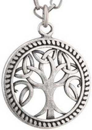 pewter tree of life pendant