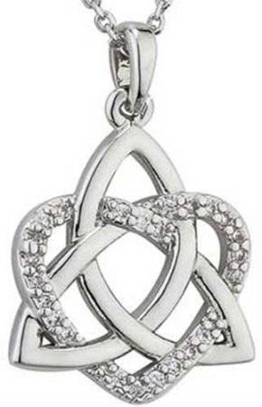 celtic love knot necklace