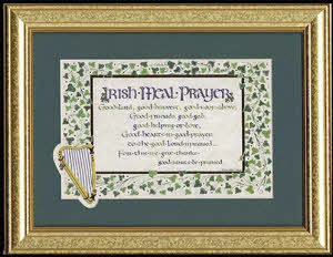 T Irish Kitchen Blessing Plaque Meal 20191017141413 