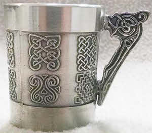 Mullingar Pewter Glass Measure Measure Claddagh Shot Glass, Free US  Shipping