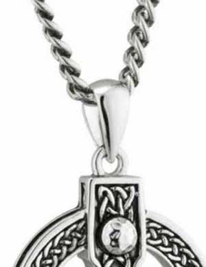 T Silver Celtic Cross Necklace For Men 46233c 20190808142546 